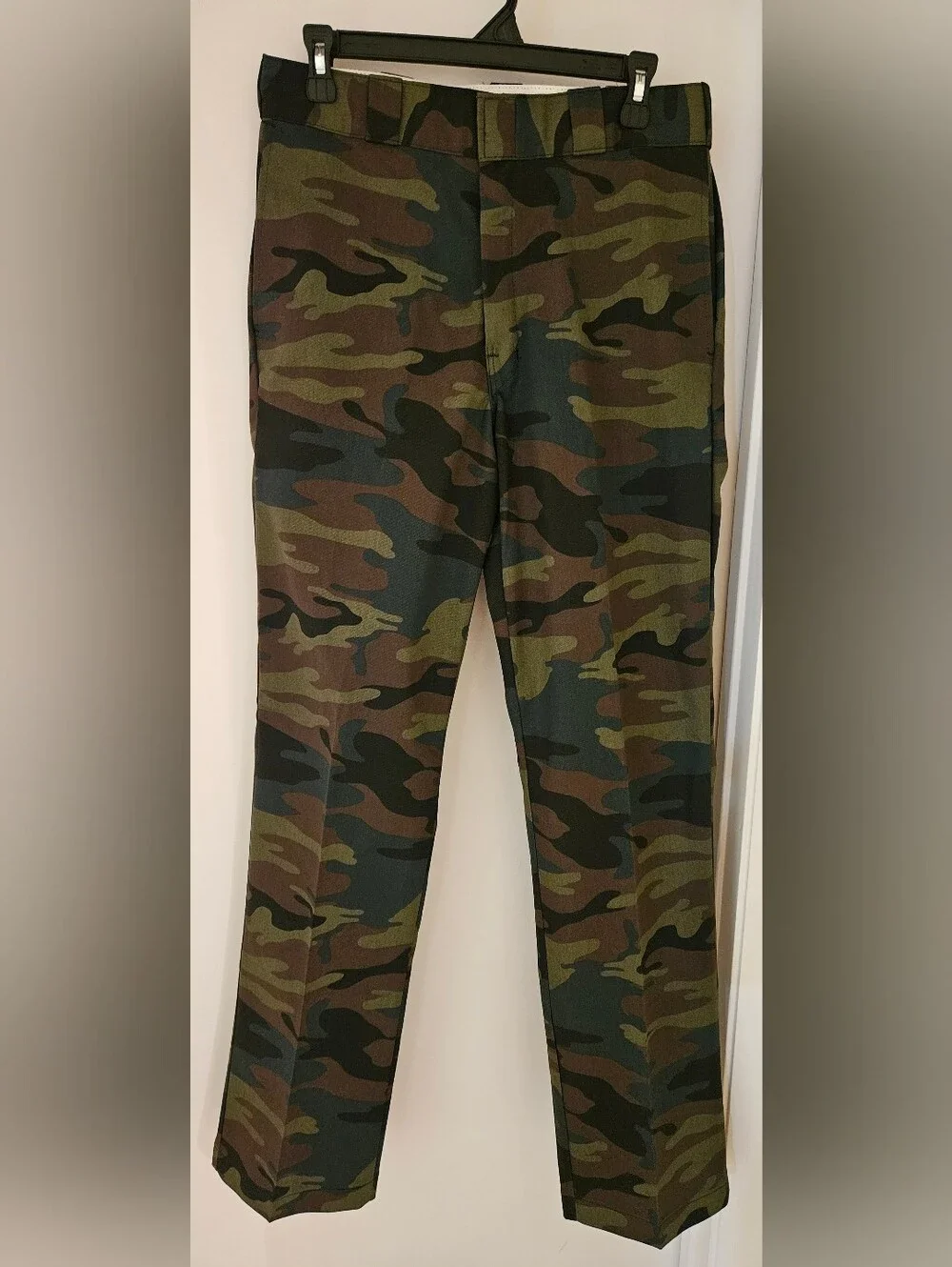 Dickies 874 Original Fit Camo Work Pants Men Size 32x34 NWT